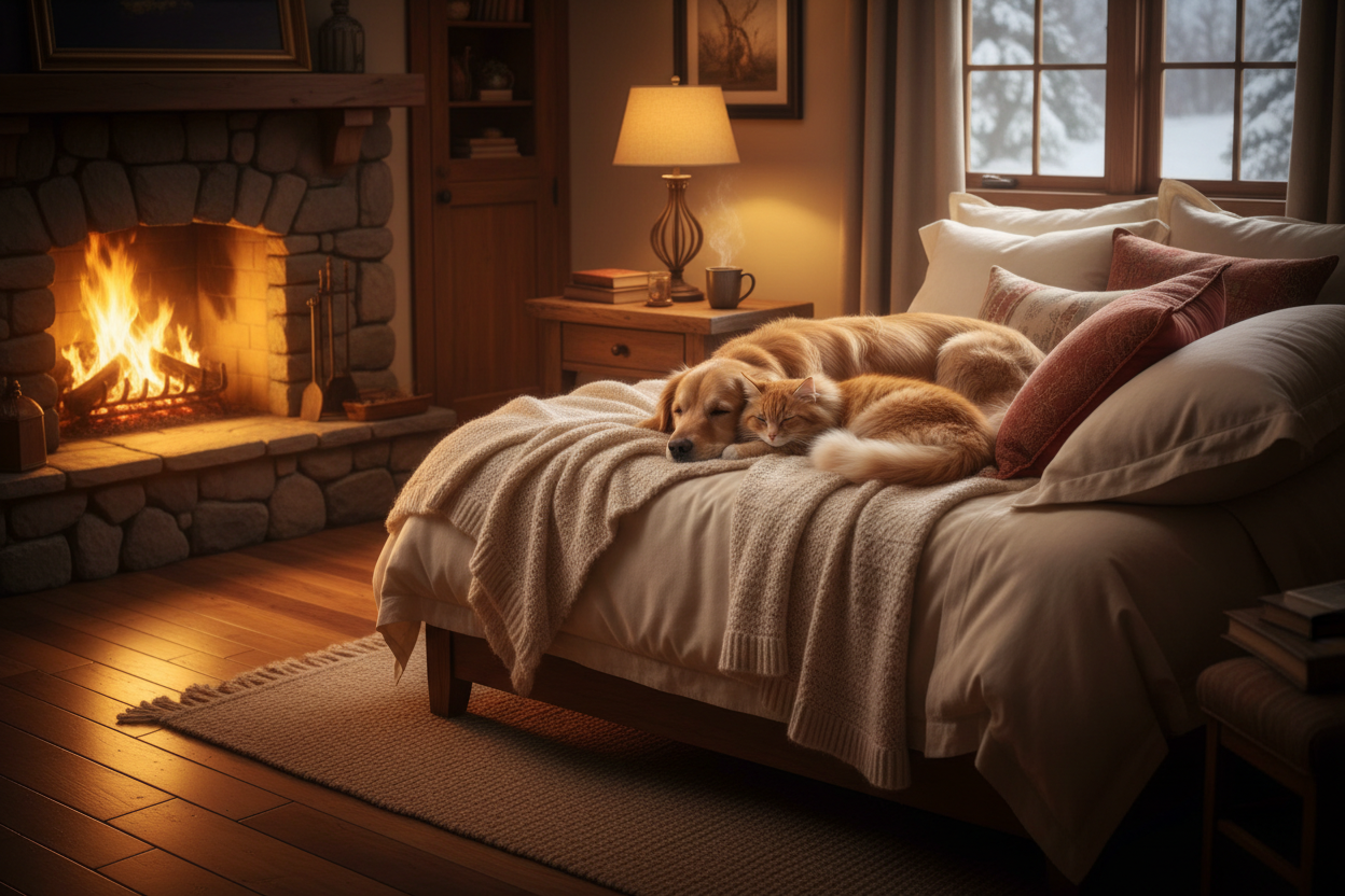 Zmysłowy dom: Jak zapachy, światło i dźwięki budują oazę spokoju dla Twojego pupila?