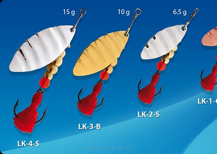 Błystka Wirek Long II Rozmiar 1 CENA ZA 5 SZT