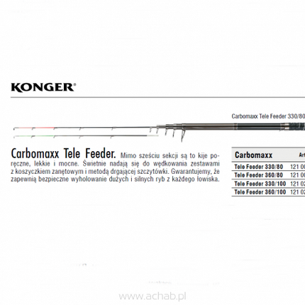 Carbomax Tele Feeder