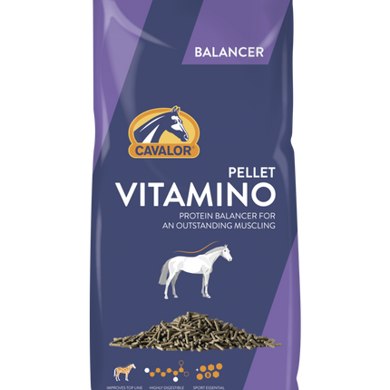 Cavalor BALANCER VitAmino 20kg - odżywka białkowa zapewniająca doskonałe umięśnienie