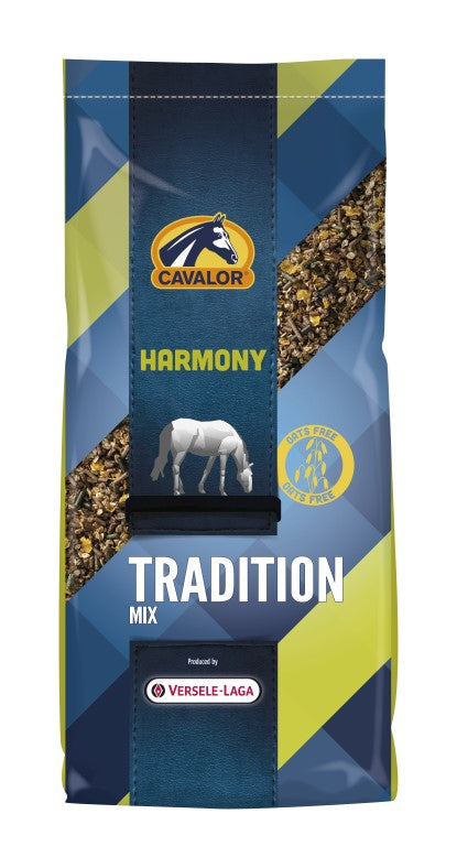 Cavalor HARMONY Tradition Mix Expert 20kg - mieszanka podstawowa dla koni w spoczynku lub lekko pracujących