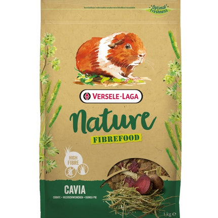 Cavia Nature Fibrefood 1kg - pokarm LIGHT/SENSITIVE dla kawii domowych