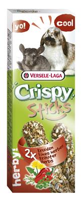 Crispy Sticks Rabbits-Chinchillas Herbs 110g - 2 kolby ziołowe dla królików i szynszyli