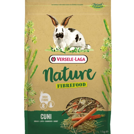 Cuni Nature Fibrefood 2,75kg - pokarm LIGHT/SENSITIVE dla królików miniaturowych