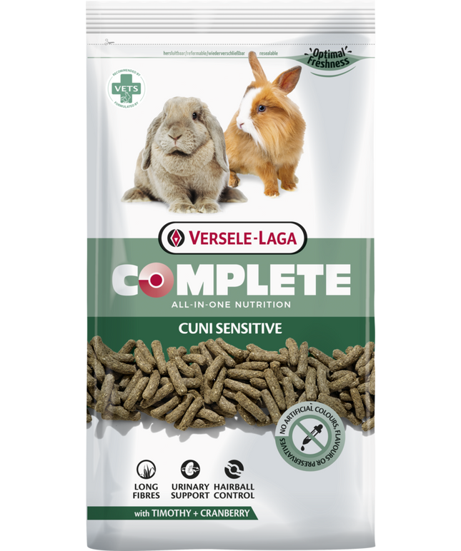 Cuni Sensitive Complete 500g - ekstrudat dla wrażliwych królików miniaturowych