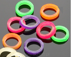 GUMKI DO PELETU - METHOD FEEDER - 3mm (HEAVY) - KOLOR MIX - op.50szt.