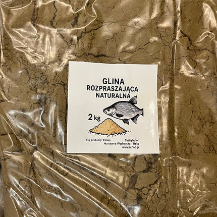 Glina Rozpraszająca Naturalna 2kg WĘDKARSKA