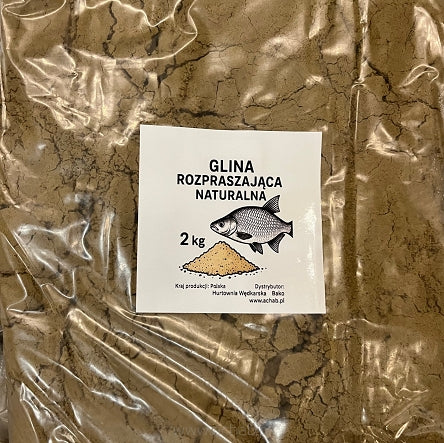 Glina Rozpraszająca Naturalna 2kg WĘDKARSKA