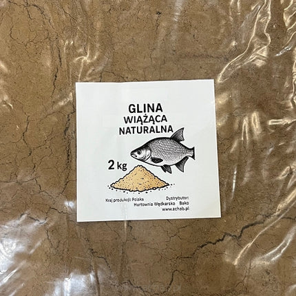 Glina Wiążąca Naturalna 2kg WĘDKARSKA