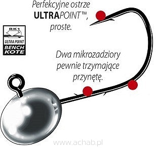 Główka Jigowa Mustad Micro op.20szt