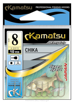 Haczyk kamatsu Chika Czerwony Łopatka