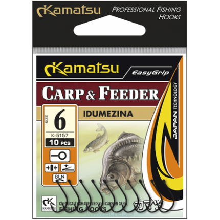 Haczyk kamatsu Idumezina Carp&Feeder Oczko