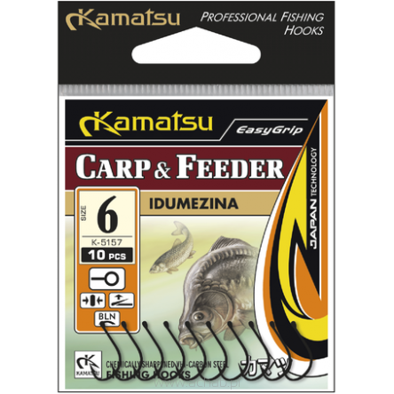 Haczyk kamatsu Idumezina Carp&Feeder Oczko