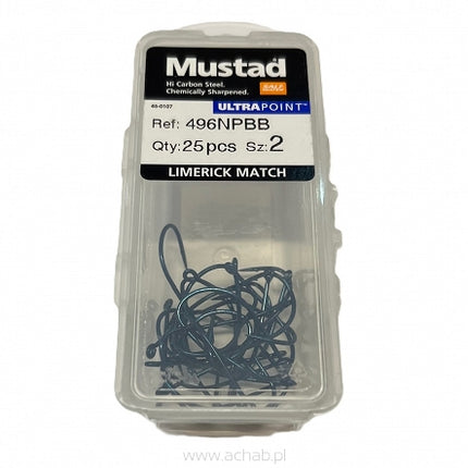 Hak Mustad 496 Klasyk na Sandacza Oczko op.25szt