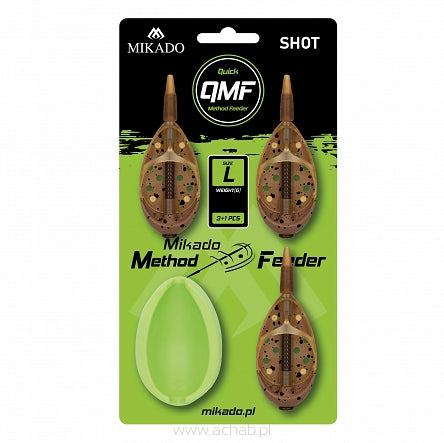 KOSZYCZEK SHOT Q.M.F. SET 3x(20g - 60g) + FOREMKA