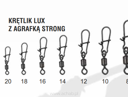 KRĘTLIK Bushido LUX Z AGRAFKĄ STRONG