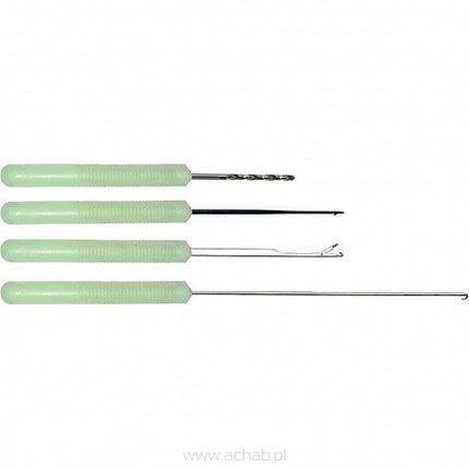 Komplet wierteł i igieł XTR Carp Needle & Drill Set AC-3553C