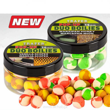 Kulki duo Color Pop-up 16mm SMAK ANANAS/TUTTI/TRUSKAWKA MIX