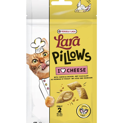 Lara Snack PILLOWS with CHEESE Happy Vibes 60g - przysmak na dobry nastrój z aromatycznym serem
