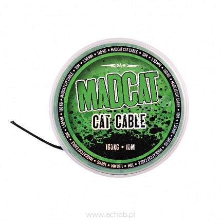 PRZYPON SUMOWY EXTRA GRUBY MADCAT® CAT CABLE 1,5mm 160kg 10m