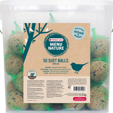 MN 50 kul tłuszczowych w siatce w plastikowym wiaderku 4,5kg
