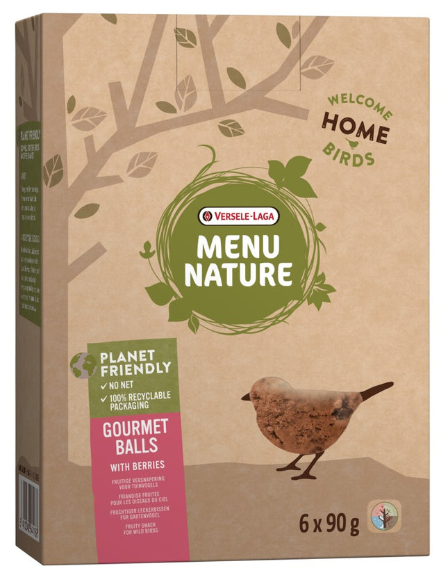 MN Gourmet balls with Berries x6 540g - Kule tłuszczowe z jagodami