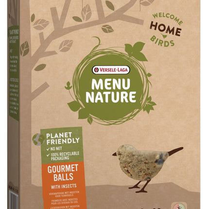 MN Gourmet balls with Insects x6 540g - Kule tłuszczowe z suszonymi insektami