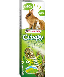 Mega Sticks Rabbits-Guinea Pigs " Green Meadow" 140g - 2 megakolby " zielona łąka" dla królików i kawii domowych