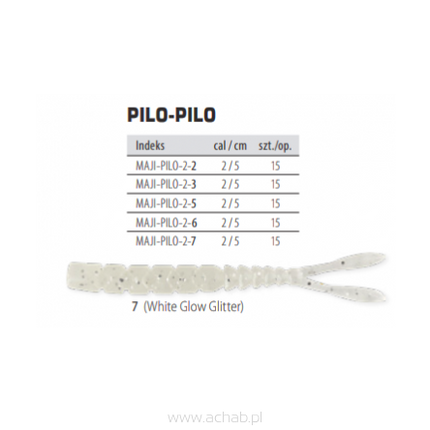 Mustad Aji Worm PILO PILO 15szt