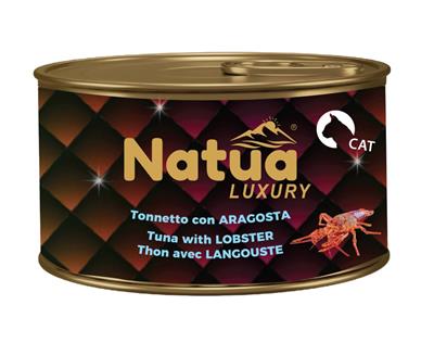 Natua (kot) - puszka 85g - Luxury tuńczyk z homarem w galaretce