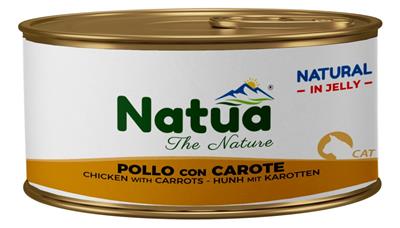 Natua (kot) - puszka 85g - Natural kurczak z marchewką w galaretce