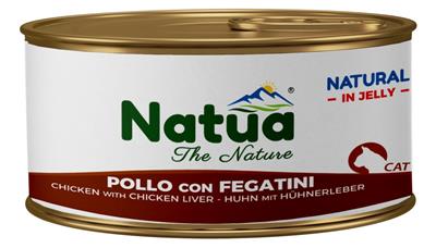Natua (kot) - puszka 85g - Natural kurczak z wątróbką w galaretce
