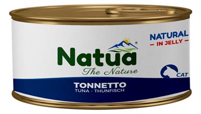 Natua (kot) - puszka 85g - Natural tuńczyk w galaretce