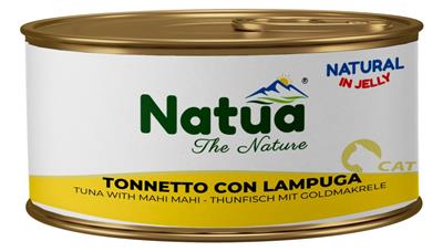 Natua (kot) - puszka 85g - Natural tuńczyk z mahi mahi w galaretce