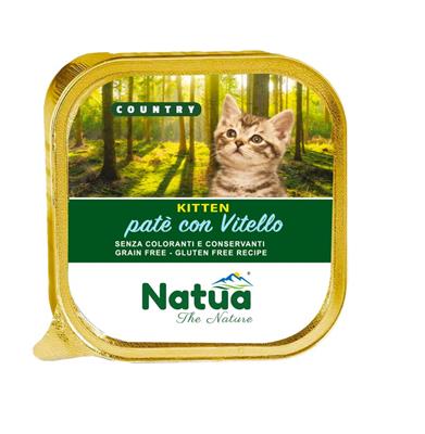 Natua (kot) - tacka 100g - Country Kitten Veal - Cielęcina dla kociąt