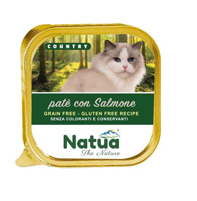Natua (kot) - tacka 100g - Country Salmon - Łosoś
