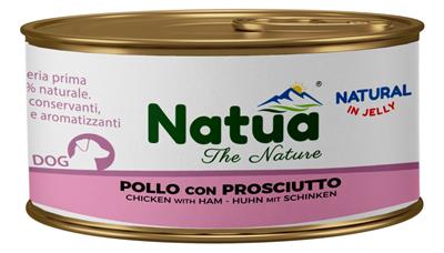 Natua (pies) - puszka 150g - Natural kurczak z szynką w galaretce
