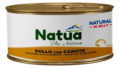 Natua (pies) - puszka 85g - Natural kurczak z marchewką w galaretce