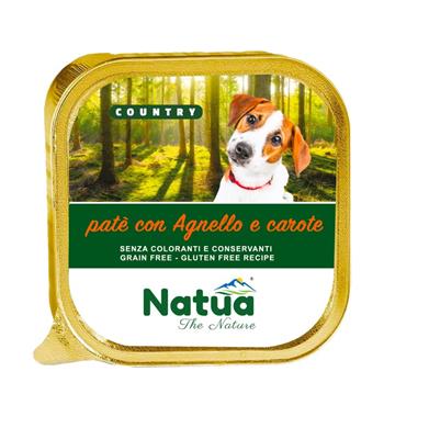 Natua (pies) - tacka 100g - Country Lamb and Carrots - Jagnięcina z marchewką