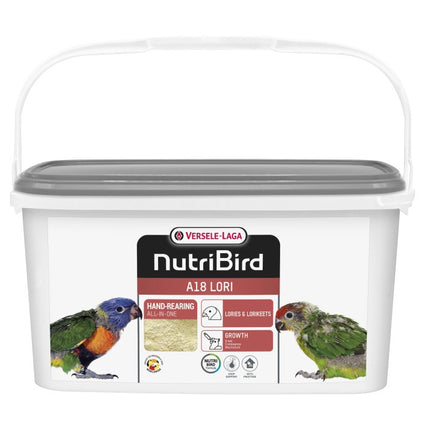 NutriBird A18 Lori 3kg - pokarm do ręcznego karmienia lorys