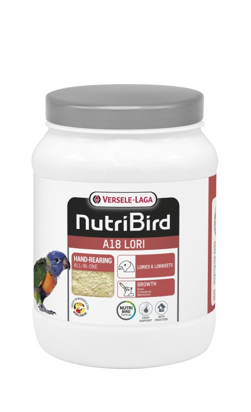 NutriBird A18 Lori 800g - pokarm do ręcznego karmienia lorys