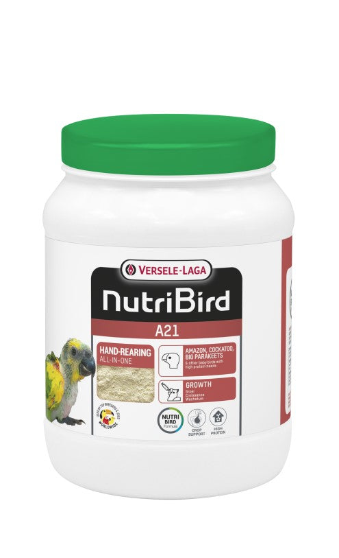 NutriBird A21 800g - pokarm do odchowu piskląt (21% białka)