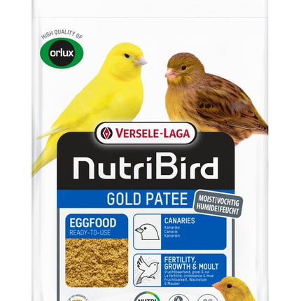 NutriBird Gold Patee Canaries 10kg - pokarm jajeczny dla żółtych kanarków