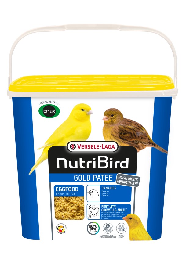 NutriBird Gold Patee Canaries 5kg - pokarm jajeczny dla żółtych kanarków