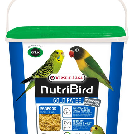 NutriBird Gold Patee Parakeets & Small Parrots 5kg - pokarm jajeczny dla małych papug i papużek