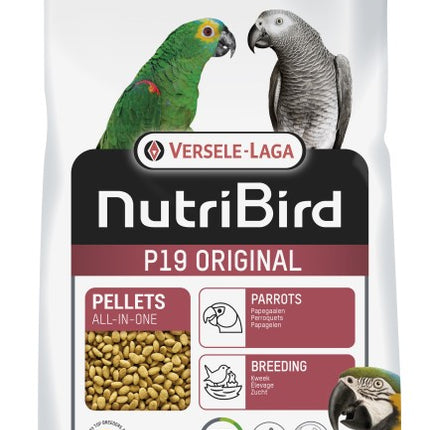 NutriBird P19 Original 10kg - granulat na okres lęgowy dla dużych papug
