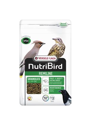 NutriBird Remiline Pateekorrel 1kg - granulat dla kosów, drozdów, rudzików