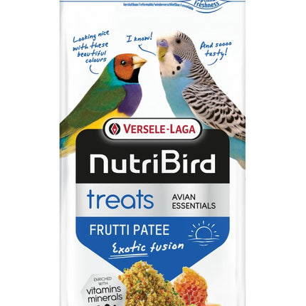 NutriBird Treats Frutti Patee 250g - przysmak owocowy dla ptaków