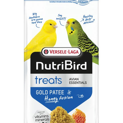 NutriBird Treats Gold Patee Honey Fusion 250g - przysmak miodowy dla ptaków