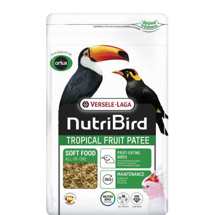 NutriBird Tropical Fruit Patee 1kg - pokarm dla ptaków tropikalnych
